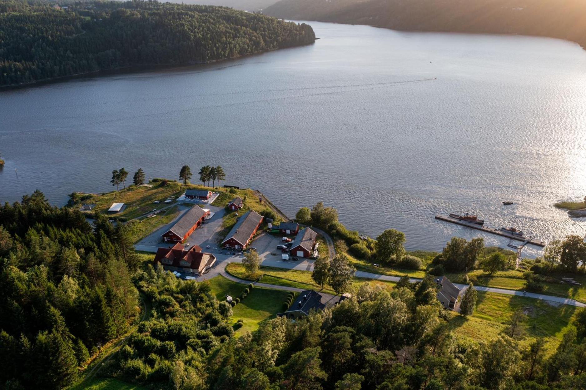 Hyttelaven Pa Furuholmen Sarpsborg Exterior photo